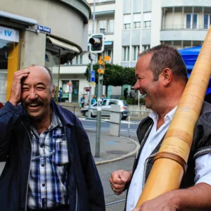 Des rires et de la joie à la Braderie d’Aigle !